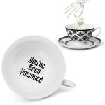 You've Been Poisoned Tea Cup and Saucer Set