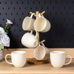 AmorArc 12oz Ceramic Coffee Mugs Set of 6
