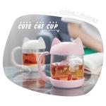 BigNoseDeer Cute Cat Tea Cup with Fish Infuser