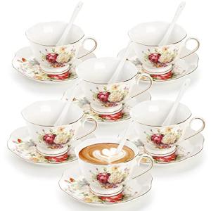 Foraineam Floral Tea Cup and Saucer Set
