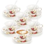 Foraineam Floral Tea Cup and Saucer Set