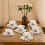 Foraineam Floral Tea Cup and Saucer Set