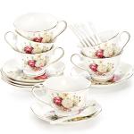 Foraineam Floral Tea Cup and Saucer Set
