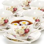 Foraineam Floral Tea Cup and Saucer Set
