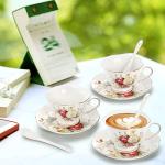 Foraineam Floral Tea Cup and Saucer Set