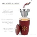 Tea Forte Double-Walled Ceramic Kati Cup Set