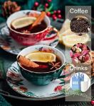 Floral Porcelain Tea Cup and Saucer Set