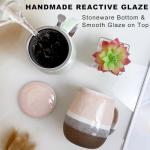 YumKubis Ceramic Tea Mug with Infuser, Pink