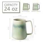Extra Large Ceramic Coffee Mugs - 24 oz