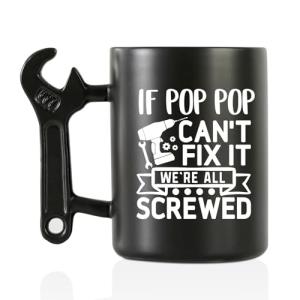 Grandpa's Funny Wrench Handle Coffee Mug