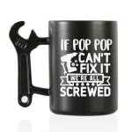 Grandpa's Funny Wrench Handle Coffee Mug