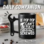 Grandpa's Funny Wrench Handle Coffee Mug