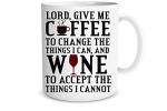 Funny Coffee Mug: "Lord, Give Me Coffee" 11oz