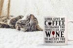 Funny Coffee Mug: "Lord, Give Me Coffee" 11oz