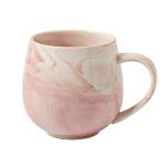 Pink Marble 10 oz Ceramic Coffee Mug