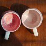 Pink Marble 10 oz Ceramic Coffee Mug