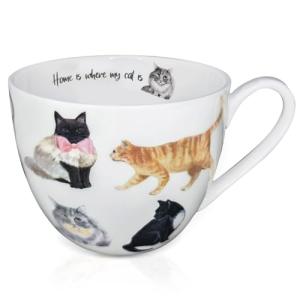 Cute Cat Mug for Coffee and Tea Lovers