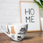 Cute Cat Mug for Coffee and Tea Lovers
