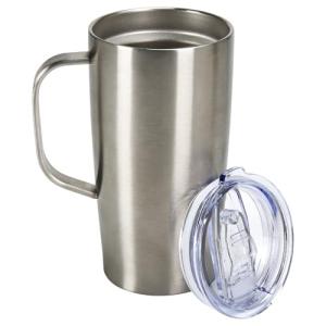 Insulated 19oz Travel Coffee Mug with Handle
