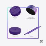 IRON °FLASK Co-Pilot Insulated Mug w/Straw & Flip Cap Lids - Cup Holder Bottle for Hot, Cold Drink - Leak-Proof - Water, Coffee Portable Travel Mug - Aurora, 32 Oz