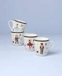 Lenox Nutcracker Ballet Coffee Mugs Set, 4 Piece