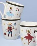 Lenox Nutcracker Ballet Coffee Mugs Set, 4 Piece