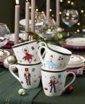 Lenox Nutcracker Ballet Coffee Mugs Set, 4 Piece