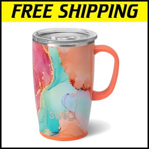Swig Life 18oz Insulated Travel Mug - Dreamsicle