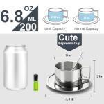 ZENFUN 4 Pack Double Walled Stainless Steel Cups
