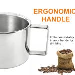 ZENFUN 4 Pack Double Walled Stainless Steel Cups