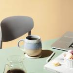 LIFVER 21 Oz Large Ceramic Coffee Mug Set