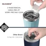 Soft Touch 20oz Diamond Tumbler - Bright Red