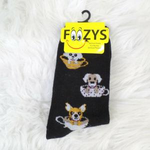 Tea Cup Dogs Women's Crew Socks - 2 Pairs