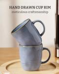 Famiware Ocean Square Coffee Mugs Set of 6