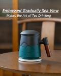 ZENS Infuser Tea Mug with Lid and Handle