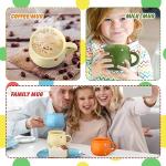 Sliner 6-Pack Polka Dot Coffee Mugs, 10 oz