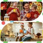 Sliner 6-Pack Polka Dot Coffee Mugs, 10 oz