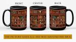 Books Mug for Book Lovers and Librarians 15oz