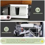 4 Pack Travel Coffee Mugs - 20 oz Set