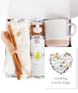 Tea Gift Basket - Cozy Socks, Mug & Chai