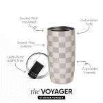 Modern Insulated Travel Coffee Mug - 16oz