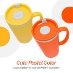 Set of 2 Double Wall Insulated Desk Mugs