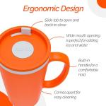 Set of 2 Double Wall Insulated Desk Mugs