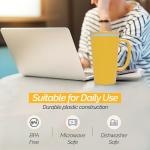 Set of 2 Double Wall Insulated Desk Mugs