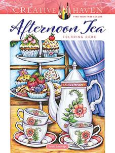 Afternoon Tea Coloring Book for Adults