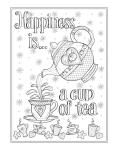 Afternoon Tea Coloring Book for Adults