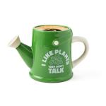 Gardening Themed Green and White Coffee Mug