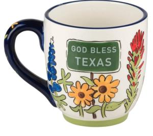 Texas Wildflower Jumbo Coffee Mug - 16oz