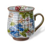 Floral Ceramic Coffee Mug & Tea Cup