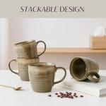 Ava Nord 14 oz Ceramic Coffee Mugs Set of 4